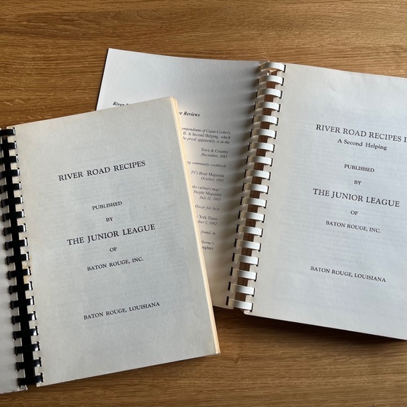 Set of Two Vintage River Road Recipes Louisiana Cookbooks Southern Cajun Creole - Picture 5 of 13